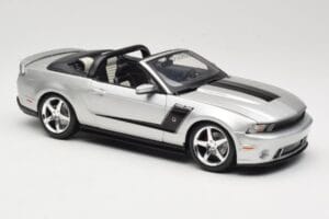Ford Mustang S197 Roush 427R Кабриолет Сребрист Maisto 1:18 31669 Метал — снимка 6 от 8