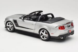 Ford Mustang S197 Roush 427R Кабриолет Сребрист Maisto 1:18 31669 Метал — снимка 7 от 8