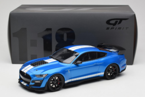 Ford Mustang Shelby GT500 S550 Син GT Spirit 1:18 GT268 Смола — снимка 6 от 6