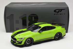 Ford Mustang Shelby GT500 S550 Зелен GT Spirit 1:18 GT803 Смола — снимка 6 от 6