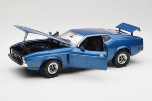 Ford Mustang SportsRoof Син Sun Star 1:18 3612 Метал — снимка 2 от 8