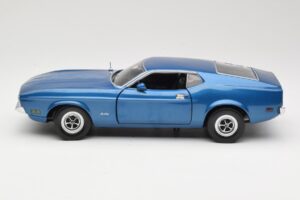 Ford Mustang SportsRoof Син Sun Star 1:18 3612 Метал — снимка 4 от 8