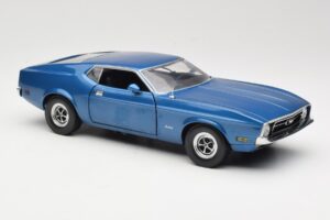 Ford Mustang SportsRoof Син Sun Star 1:18 3612 Метал — снимка 6 от 8