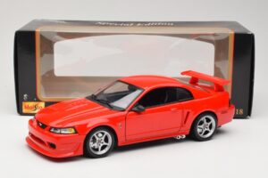 Ford Mustang SVT Cobra R SN95 Червен Maisto 1:18 531872 Метал — снимка 8 от 8