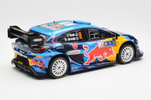Ford Puma Rally1 #8 O. Tanak / M. Jarveoja 3rd Rally Central Europe 2023 IXO 1:18 18RMC187 Метал — снимка 2 от 6