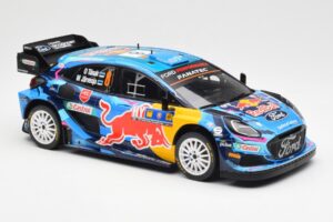 Ford Puma Rally1 #8 O. Tanak / M. Jarveoja 3rd Rally Central Europe 2023 IXO 1:18 18RMC187 Метал — снимка 4 от 6