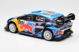 Ford Puma Rally1 #8 O. Tanak / M. Jarveoja 3rd Rally Central Europe 2023 IXO 1:18 18RMC187 Метал — снимка 5 от 6