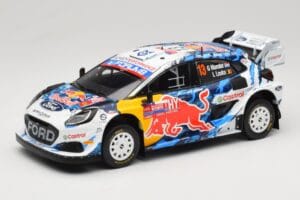 Ford Puma Rally1 #13 M-Sport Ford WRT G. Munster / L. Louka Rally Chile 2024 IXO 1:18 18RMC224 Метал