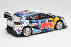 Ford Puma Rally1 WRC #16 A. Fourmaux / A. Coria Rally Monte Carlo 2024 IXO 1:18 18RMC198 Метал — снимка 2 от 6