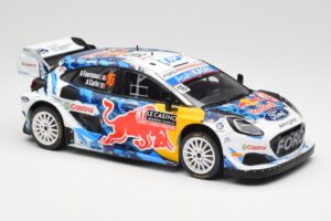 Ford Puma Rally1 WRC #16 A. Fourmaux / A. Coria Rally Monte Carlo 2024 IXO 1:18 18RMC198 Метал — снимка 4 от 6