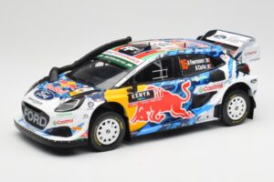 Ford Puma Rally1 WRC M-Sport #16 A. Fourmaux / A. Coria Safari Rally Kenya 2024 IXO 1:18 18RMC207 Метал