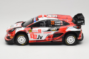 Ford Puma Rally1 WRC #22 M-Sport Ford World Rally Team M. Sesks / R. Francis Rally Poland 2024 IXO 1:18 18RMC215 Метал — снимка 3 от 6