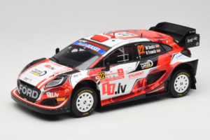Ford Puma Rally1 WRC #22 M-Sport Ford World Rally Team M. Sesks / R. Francis Rally Poland 2024 IXO 1:18 18RMC215 Метал