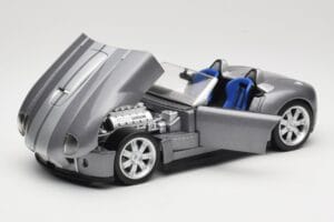 Shelby Cobra Кабриолет Grey Metallic Hot Wheels 1:18 G7220 Метал — снимка 2 от 8