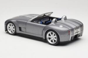 Shelby Cobra Кабриолет Grey Metallic Hot Wheels 1:18 G7220 Метал — снимка 7 от 8