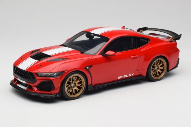 Ford Shelby Mustang Super Snake Червен GT Spirit 1:18 GT531 Смола