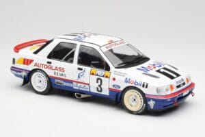 Ford Sierra RS Cosworth 4x4 #3 M. Biasion / T. Siviero Rally Monte Carlo 1992 MCG 1:18 MCG18355R Метал — снимка 4 от 6