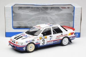 Ford Sierra RS Cosworth 4x4 #3 M. Biasion / T. Siviero Rally Monte Carlo 1992 MCG 1:18 MCG18355R Метал — снимка 6 от 6