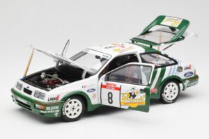 Ford Sierra RS Cosworth #8 D. Auriol / B. Occelli Rally Tour de Corse 1988 AUTOart 1:18 88812 Метал — снимка 2 от 8