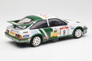 Ford Sierra RS Cosworth #8 D. Auriol / B. Occelli Rally Tour de Corse 1988 AUTOart 1:18 88812 Метал — снимка 3 от 8