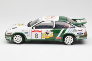 Ford Sierra RS Cosworth #8 D. Auriol / B. Occelli Rally Tour de Corse 1988 AUTOart 1:18 88812 Метал — снимка 4 от 8