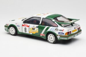 Ford Sierra RS Cosworth #8 D. Auriol / B. Occelli Rally Tour de Corse 1988 AUTOart 1:18 88812 Метал — снимка 7 от 8