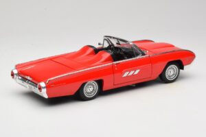 Ford Thunderbird Кабриолет Червен Anson 1:18 30334 Метал — снимка 3 от 8