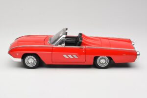 Ford Thunderbird Кабриолет Червен Anson 1:18 30334 Метал — снимка 4 от 8