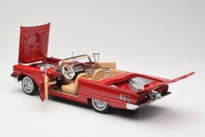 Ford Thunderbird Кабриолет Червен Sun Star 1:18 4311 Метал — снимка 5 от 8