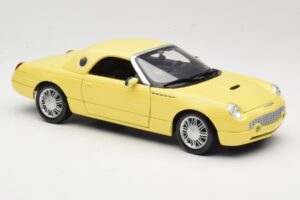 Ford Thunderbird Show Car Жълт Maisto 1:18 50336 Метал — снимка 6 от 8
