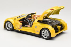 Giugiaro Prima Speedster Жълт Bburago 1:18 33334013 Метал — снимка 5 от 8
