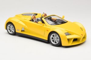 Giugiaro Prima Speedster Жълт Bburago 1:18 33334013 Метал — снимка 6 от 8