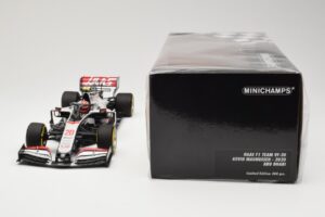 Haas VF-20 #20 K. Magnussen Abu Dhabi GP 2020 Minichamps 1:18 110201720 Метал — снимка 6 от 6