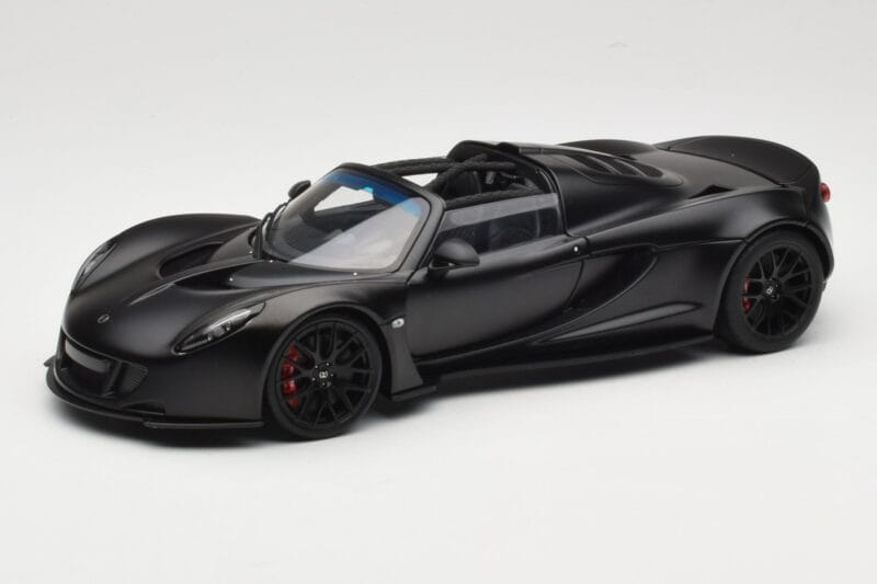 Hennessey Venom GT Carbon Black AUTOart 1:18 75401 Метал