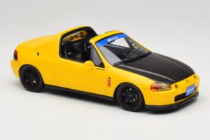 Honda Civic del Sol Spoon Phoenix Yellow Otto 1:18 OT1154 Смола — снимка 2 от 6