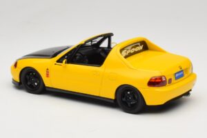 Honda Civic del Sol Spoon Phoenix Yellow Otto 1:18 OT1154 Смола — снимка 4 от 6