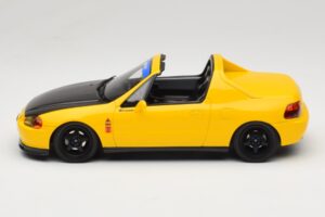 Honda Civic del Sol Spoon Phoenix Yellow Otto 1:18 OT1154 Смола — снимка 5 от 6