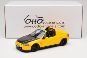 Honda Civic del Sol Spoon Phoenix Yellow Otto 1:18 OT1154 Смола — снимка 6 от 6