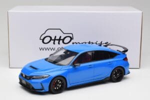 Honda Civic FK8 Type R Boost Син Перлен Otto 1:18 OT1093 Смола — снимка 6 от 6