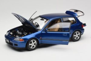 Honda Civic SiR II EG6 VTEC Син LCD 1:18 LCD18018-BU Метал — снимка 2 от 9