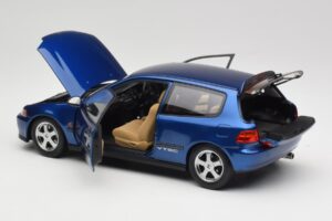 Honda Civic SiR II EG6 VTEC Син LCD 1:18 LCD18018-BU Метал — снимка 5 от 9