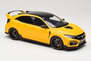 Honda Civic Type R FK8 Euro Spec Жълт Otto 1:18 OT1111 Смола — снимка 4 от 6