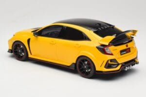 Honda Civic Type R FK8 Euro Spec Жълт Otto 1:18 OT1111 Смола — снимка 5 от 6