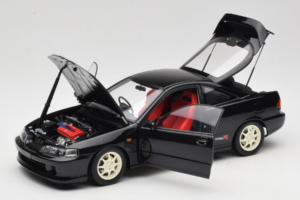 Honda Integra Type R DC2 Pre-Facelift Flamenco Black Pearl MotorHelix 1:18 M85203 Метал — снимка 2 от 8