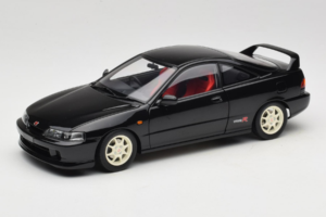 Honda Integra Type R DC2 Pre-Facelift Flamenco Black Pearl MotorHelix 1:18 M85203 Метал