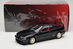 Honda Integra Type R DC2 Pre-Facelift Flamenco Black Pearl MotorHelix 1:18 M85203 Метал — снимка 8 от 8