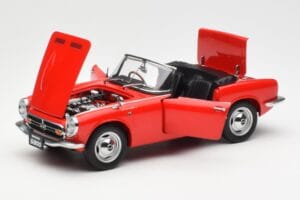 Honda S800 Roadster Червен AUTOart 1:18 73276 Метал — снимка 2 от 8
