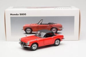 Honda S800 Roadster Червен AUTOart 1:18 73276 Метал — снимка 8 от 8
