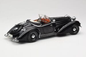 Horch 855 Roadster Черен Sun Star 1:18 2401 Метал — снимка 3 от 8