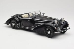 Horch 855 Roadster Черен Sun Star 1:18 2401 Метал — снимка 6 от 8